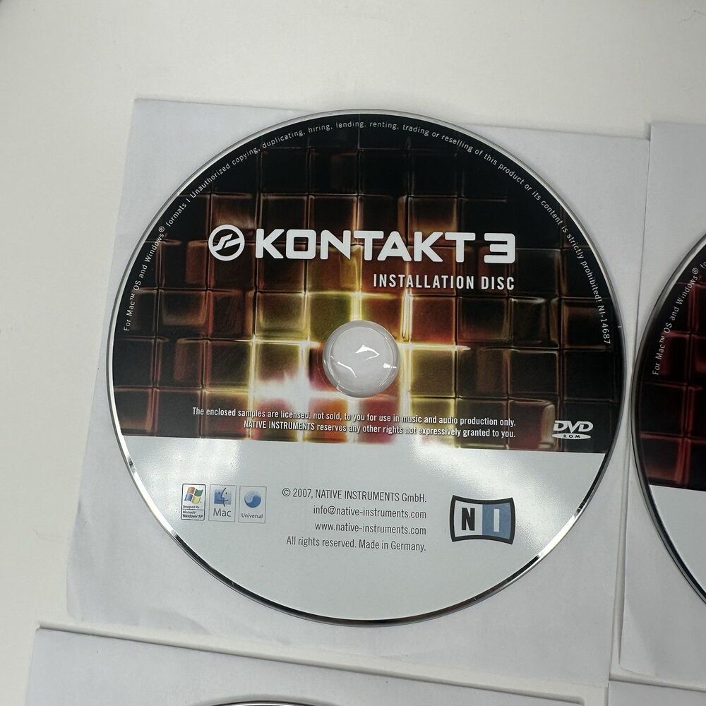 Native Instruments Kontakt 3 Extensive Professional Virtual Sampler Library Set - Picture 2 of 14
